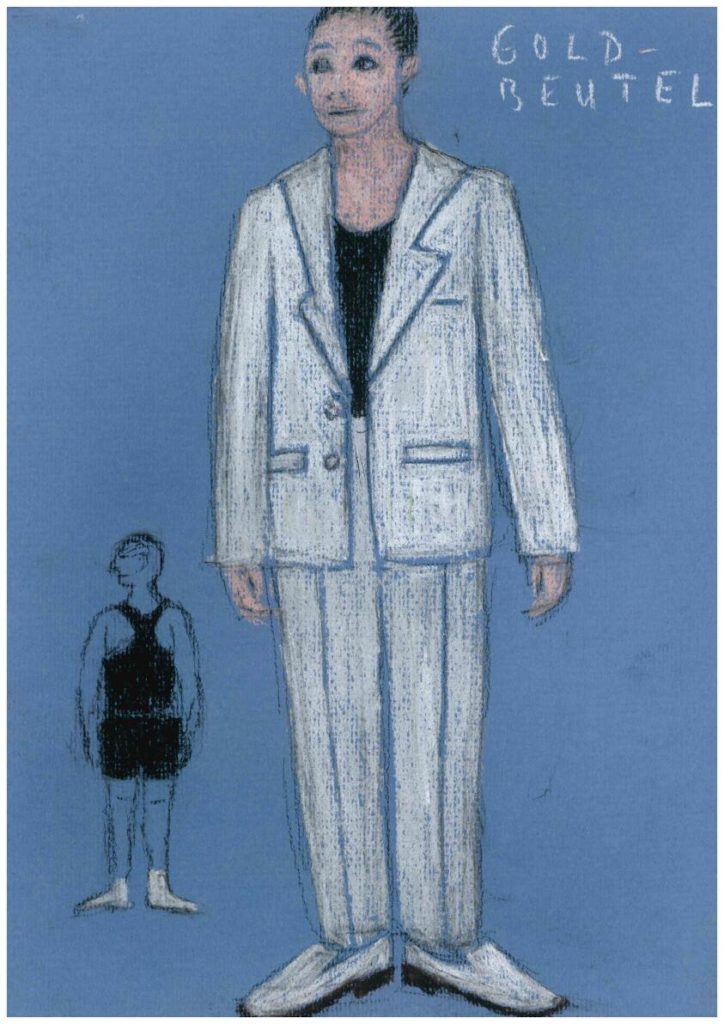 Haus blaues Wunder, Theaterstück, Hans-Otto-Theater Potsdam, 2018, Regie: Ulrike Müller, Bühnenbild: Jan Lehmann, Kostüme: Cornelia Just, Fotos: Thomas Maximilian Jauk