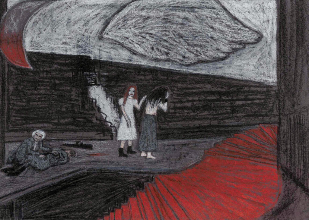 Salome, Musikdrama in einem Aufzug von Richard Strauss nach Oscar Wildes gleichnamiger Dichtung, Theater Plauen/ Zwickau, 2025, Musikalische Leitung GMD: Leo Siberski, Regie: Horst Kupich, Bühne und Kostüme: Cornelia Just, Fotos: André Leischner